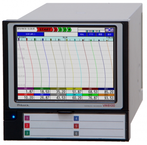 OHKURA大仓 无纸记录仪 VM8100A