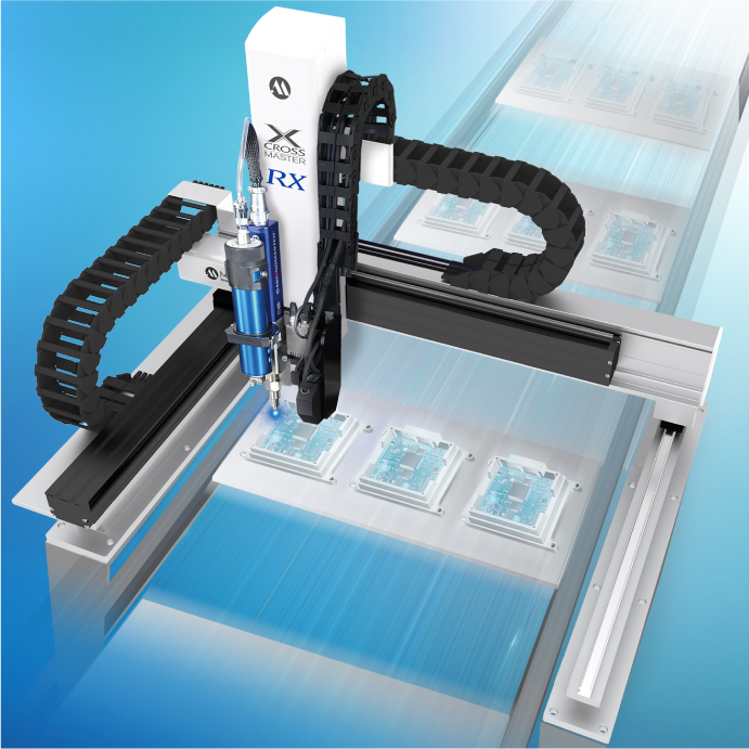 MUSASHI武藏 XM780OMEGAX-3A-L-SS 直角坐标机械臂